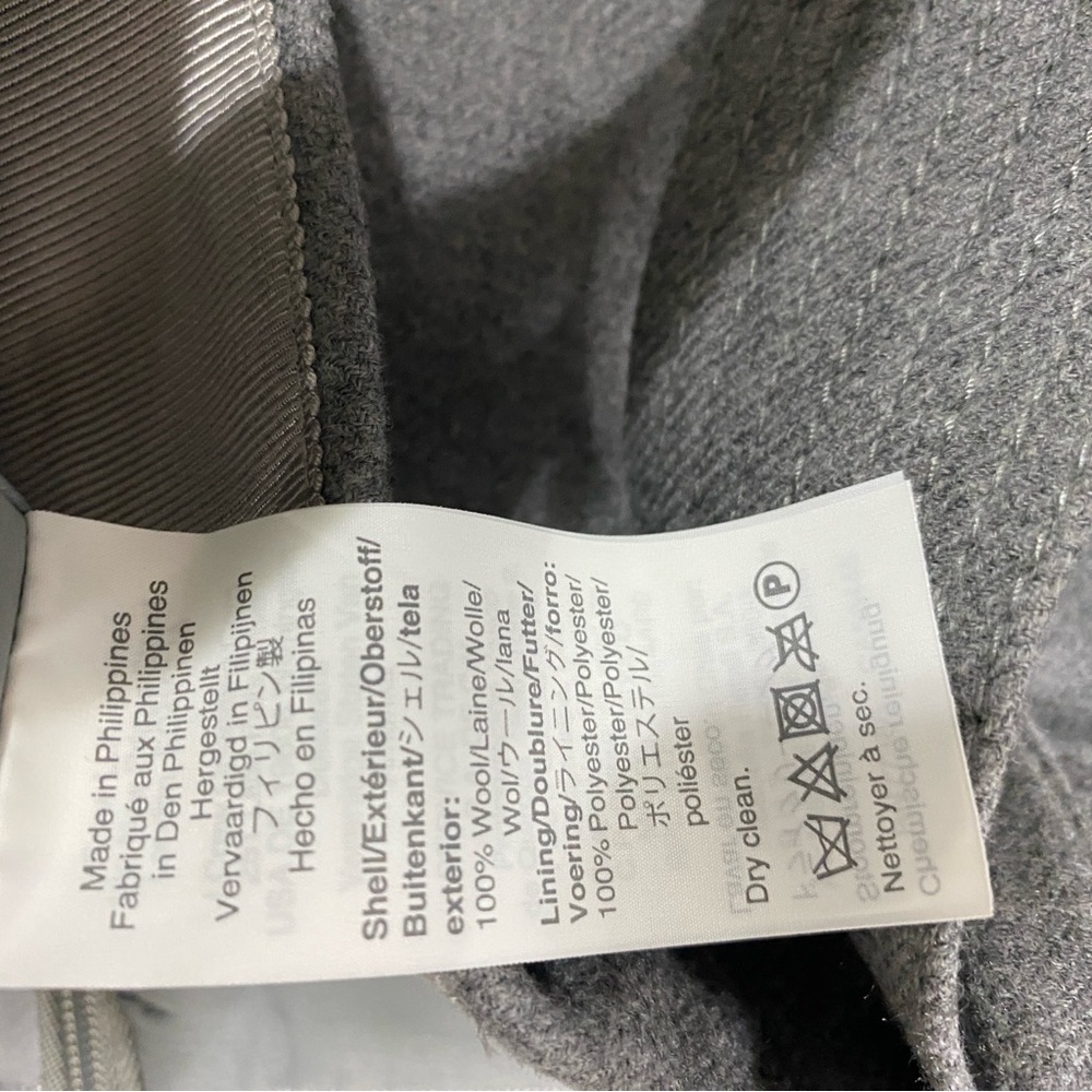 J. Crew Elegant‎ Gray 100% Wool Women's Skirt - Picture 6 of 6